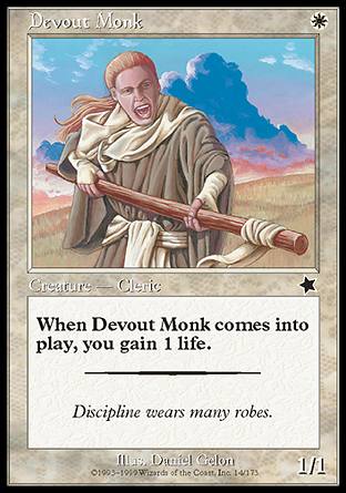 Devout Monk (Starter 1999) Light Play