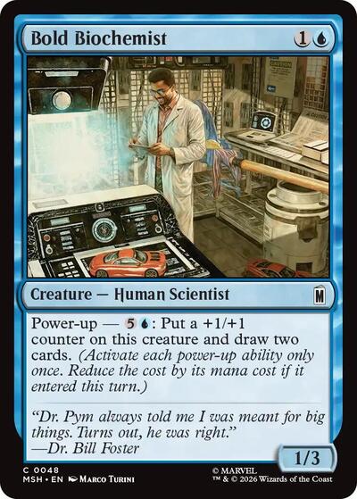 Bold Biochemist (Marvel Super Heroes) Near Mint