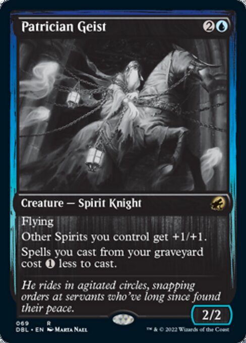 Patrician Geist (Innistrad: Double Feature) Light Play Foil