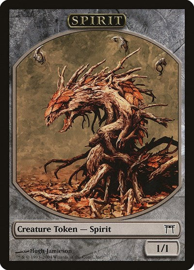 Spirit Token (Champions) (Promos: Magic Player Rewards) Medium Play
