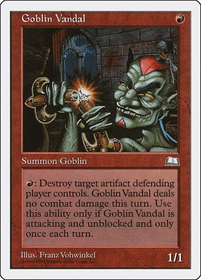 Goblin Vandal (Anthologies) Medium Play