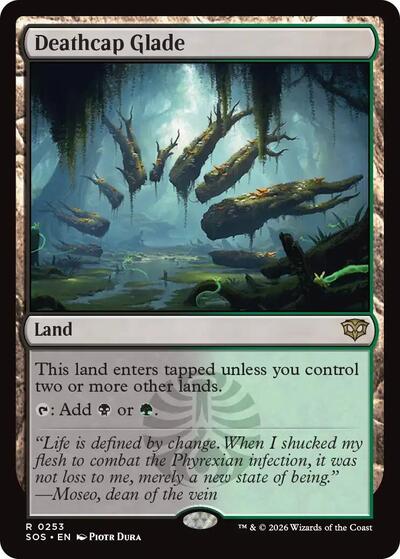Deathcap Glade (Secrets of Strixhaven) Light Play