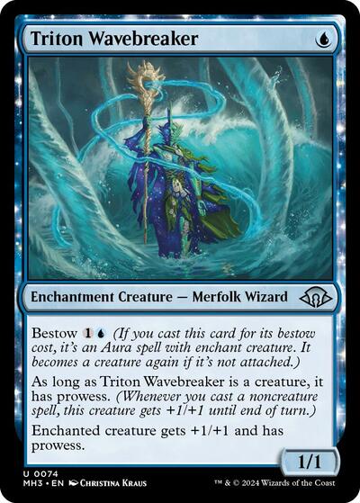 Triton Wavebreaker (Modern Horizons 3) Near Mint