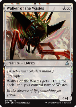 Walker of the Wastes (Oath of the Gatewatch) Light Play