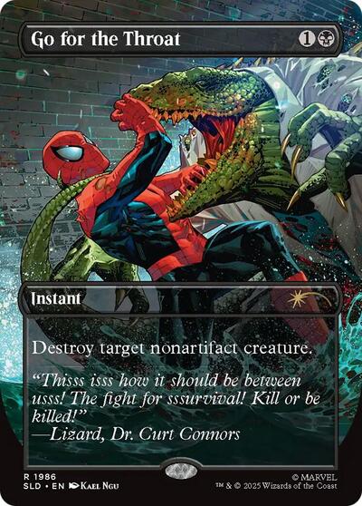 Go for the Throat (Secret Lair) Near Mint