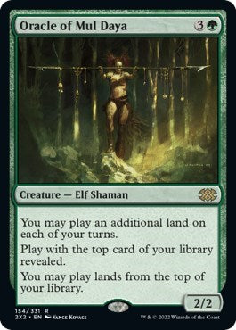 Oracle of Mul Daya (Double Masters 2022) Light Play
