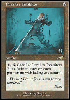 Parallax Inhibitor (Nemesis) Near Mint