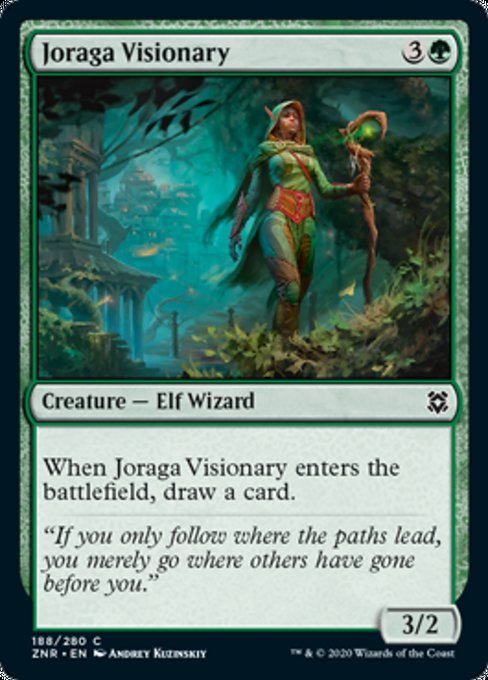 Joraga Visionary (Zendikar Rising) Light Play