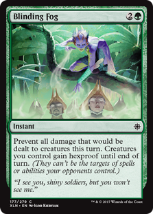 Blinding Fog (Ixalan) Medium Play Foil
