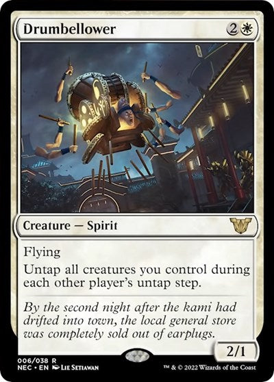 Drumbellower (Commander: Kamigawa: Neon Dynasty) Light Play