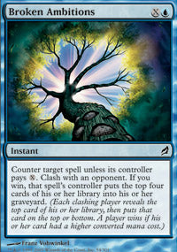 Broken Ambitions (Lorwyn) Medium Play