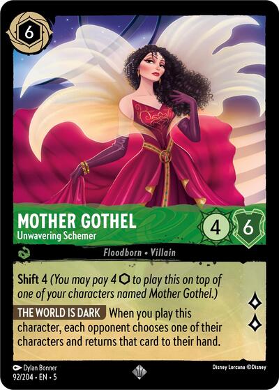 Mother Gothel - Unwavering Schemer (Shimmering Skies) Near Mint