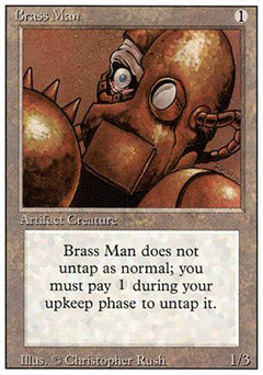 Brass Man (Revised) Medium Play