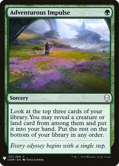 Adventurous Impulse (Mystery Booster) Near Mint