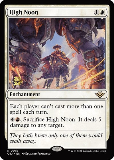 High Noon (Promos: Prerelease Cards) Light Play Foil