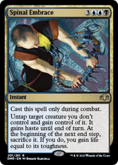 Spinal Embrace (Dominaria Remastered) Light Play Foil