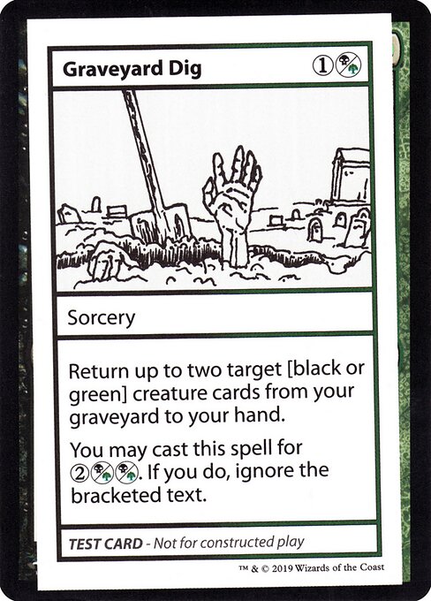 Graveyard Dig  No PW Symbol|3|0|0.00