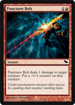 Puncture Bolt (Shadowmoor) Medium Play Foil