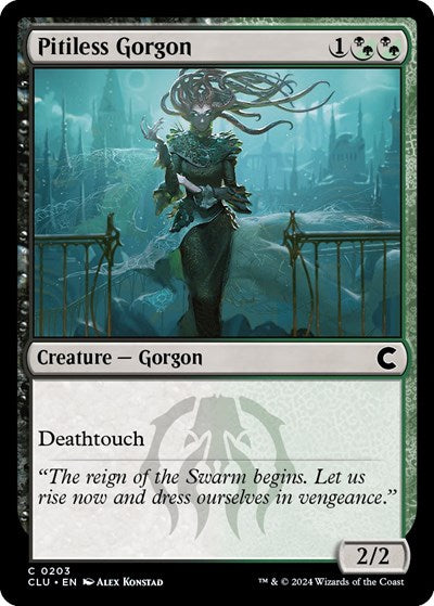 Pitiless Gorgon (Ravnica: Clue Edition) Near Mint