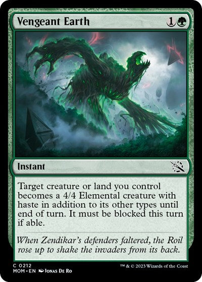 Vengeant Earth (March of the Machine) Near Mint