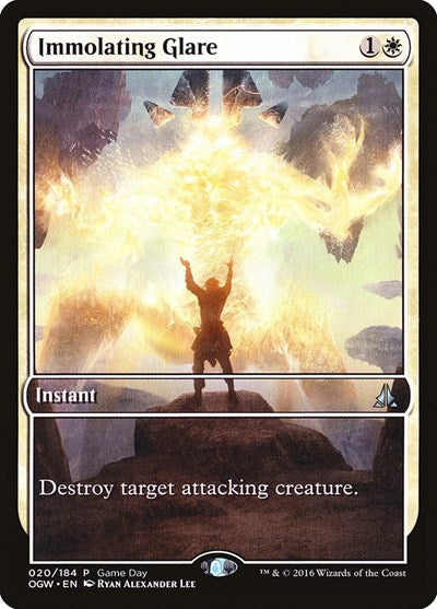 Immolating Glare (Promos: Game Day and Store Championship) Near Mint