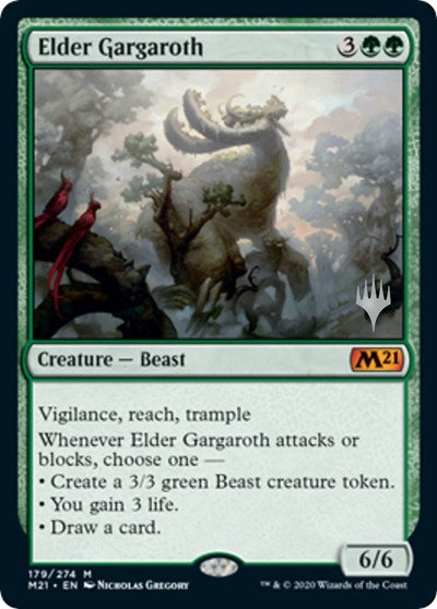 Elder Gargaroth (Promo Pack: Core Set 2021) Near Mint Foil