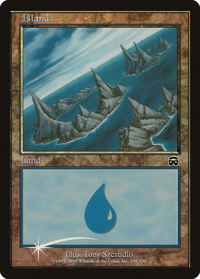 Island (2000) (Promos: Arena) Heavy Play Foil