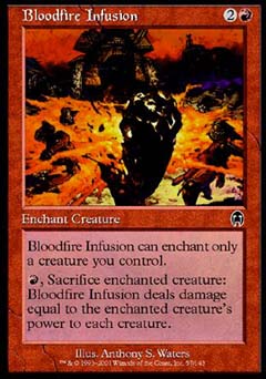 Bloodfire Infusion (Apocalypse) Light Play
