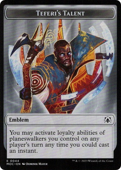 Emblem   Teferi s Talent|1|0|0.00