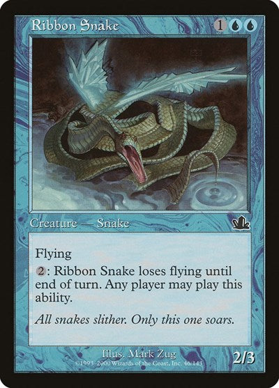 Ribbon Snake (Prophecy) Near Mint