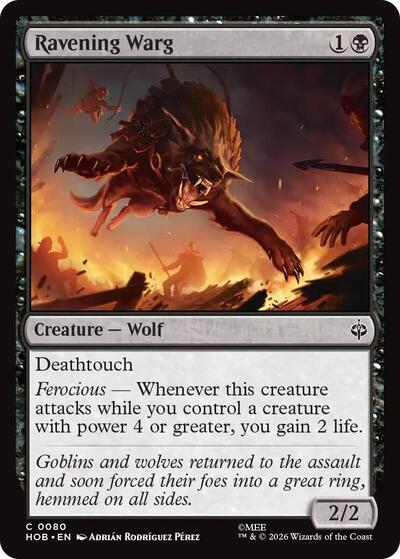 Ravening Warg|5|0|0.00