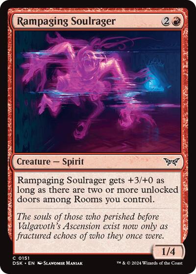 Rampaging Soulrager (Duskmourn: House of Horror) Near Mint