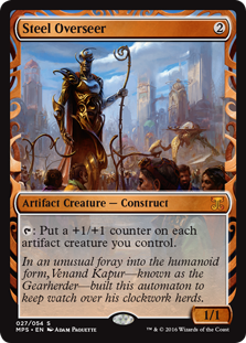 Steel Overseer (Kaladesh Inventions) Near Mint Foil