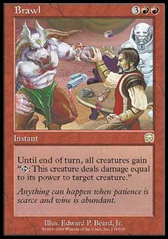 Brawl (Mercadian Masques) Near Mint Foil