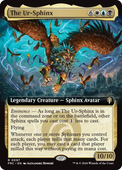 The Ur-Sphinx (Extended Art) (Commander: Reality Fracture) Near Mint