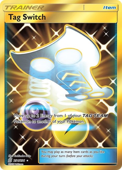 Tag Switch (Secret) (SM - Unified Minds) Near Mint Holofoil