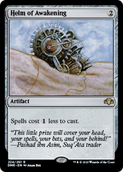 Helm of Awakening (Dominaria Remastered) Near Mint Foil