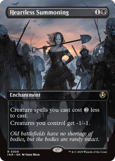Heartless Summoning (Borderless) (Innistrad Remastered) Near Mint Foil