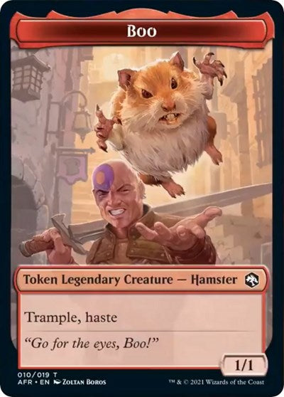 Boo Token (Promo Pack: Adventures in the Forgotten Realms) Light Play