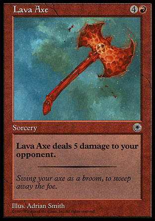 Lava Axe (Portal) Near Mint