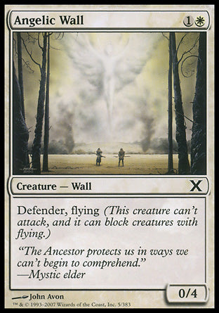 Angelic Wall (10th Edition) Medium Play