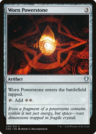Worn Powerstone (Commander Anthology Volume II) Light Play