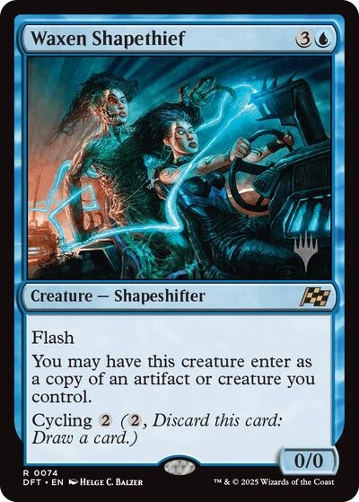 Waxen Shapethief (Promo Pack: Aetherdrift) Near Mint Foil