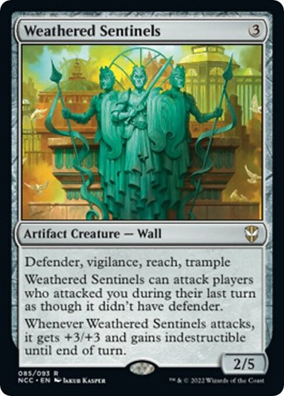 Weathered Sentinels (Commander: Streets of New Capenna) Light Play