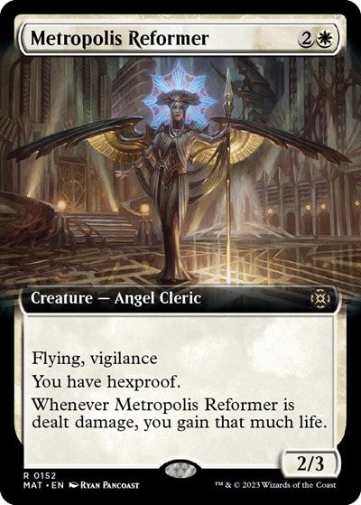 Metropolis Reformer (Extended Art) (March of the Machine: The Aftermath) Near Mint Foil