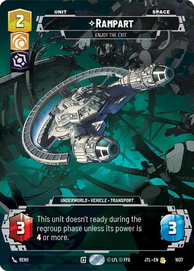 Rampart Enjoy the Exit (Prestige) (Jump to Lightspeed) Near Mint