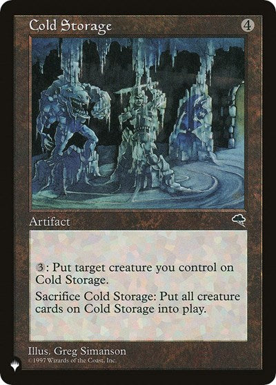 Cold Storage (The List) Light Play