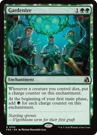 Gardenize (Reality Fracture) Near Mint