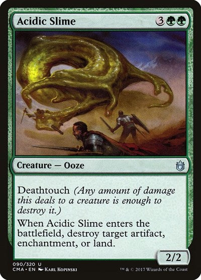 Acidic Slime (Commander Anthology) Medium Play