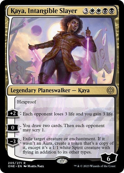 Kaya, Intangible Slayer (Phyrexia: All Will Be One) Medium Play